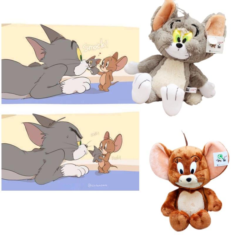 Jerry Plush Toy Cat Mouse Tom Cat Doll Stuffed Animal Children's Gift Rat Year Mascot