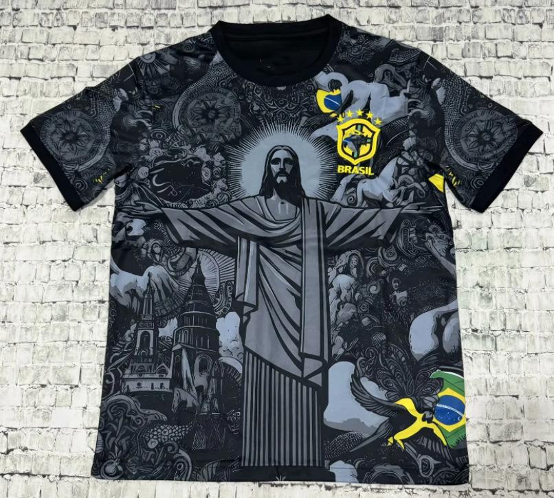 Tricou de fotbal Brazilia Cherbasa Arsenal Paris Real Madrid Inter top de fotbal cu mânecă scurtă tricou