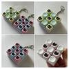 9-Key Black Cat Fidget Keyboard Stress Relief Keyboard Finger Clicker Keychain Office School Travel Decompression Button Sensory Toy