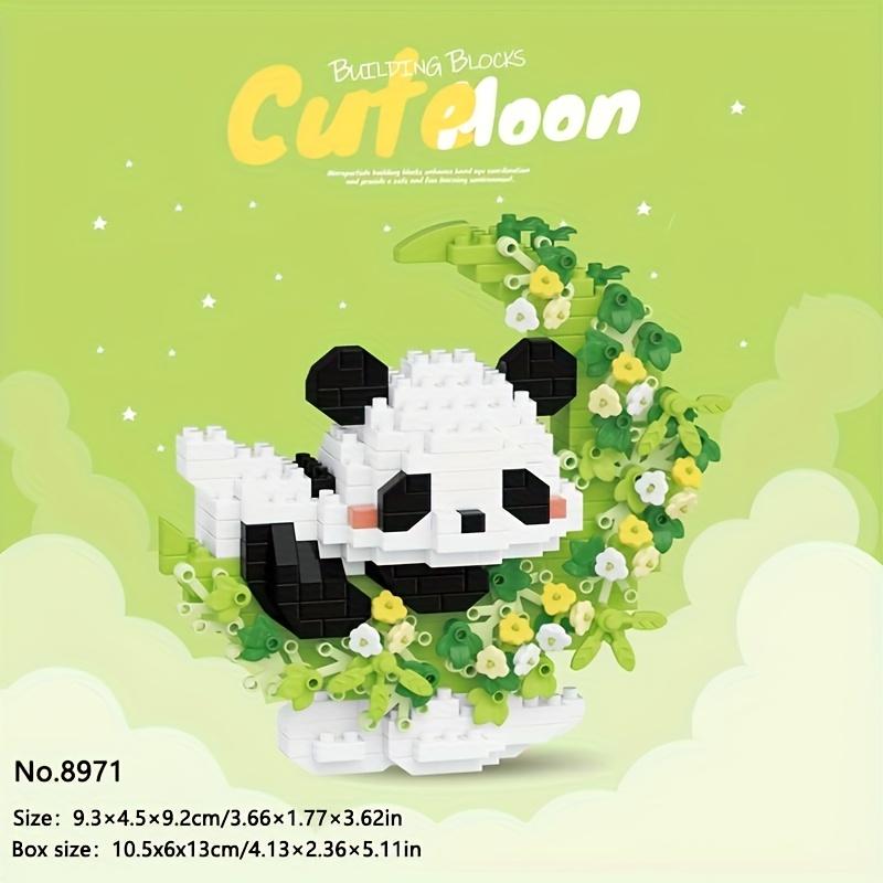 Mini Anime Animals Series Building Blocks Set Flower and Moonlight Kawaii Small Cat Pig Fox Dog DIY Bricks Wholesale Gifts 6+