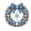 Christmas Acrylic Hanging Ornament Decorative Pendant for Holiday Decor