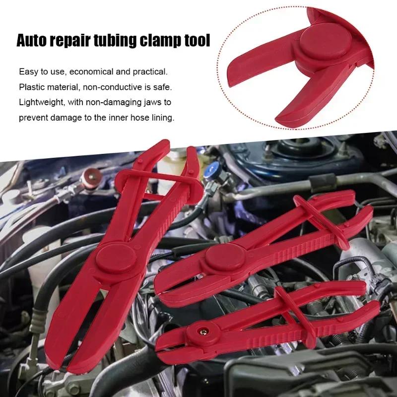 3pcs Nylon Hose Clamp Tool Set Brake Fuel Water Line Clamp Plier Hands Free Tool Car Repair Tools Hose Pliers