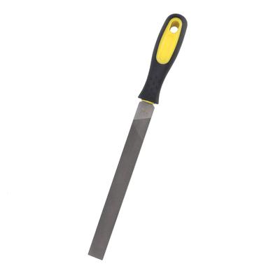 8in Flat Mill Steel File Grinding Blade with Handle Sharpening Shaping Tool for Metal