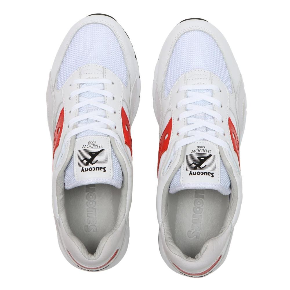 Saucony      6000 S70668 2 White Red