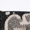 GUCCI 598993 GG glitter jacquard Scarf Black/Ivory/GoldUsed
