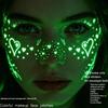 Sparkle Luminous Freckle Tattoo Star Heart Face Tattoo Sticker Face Temporary Tattoo  Make Up