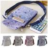 Leaves Phone Crossbody Bag Pastoral Women's Messenger Bag Shoulder Bag Mobile Phone Bag  Card