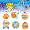 Adorável Conjunto de Figuras de PVC de Armadilha de Caranguejo do Bob Esponja Calça Quadrada Para Decorações de Festa de Aniversário