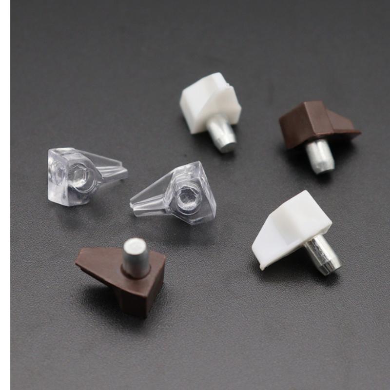 50/100Pcs Clapboard Layer Support Pins/Plastic Cabinet Shelf Support Peg/Fixing Partition Pin Holder/Shelves Support Pegs Pins