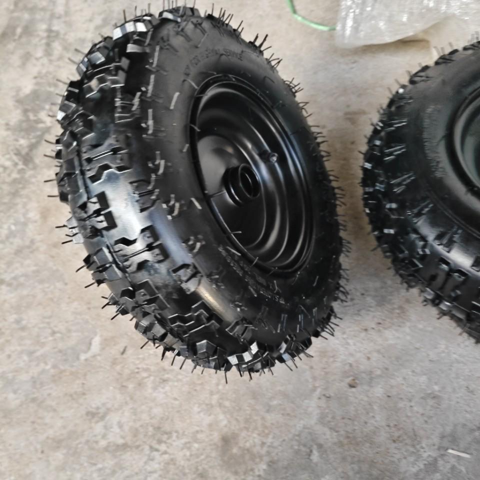13X5.00-6 Inch Electric Mini Beach Car Tire - Vacuum Block Design