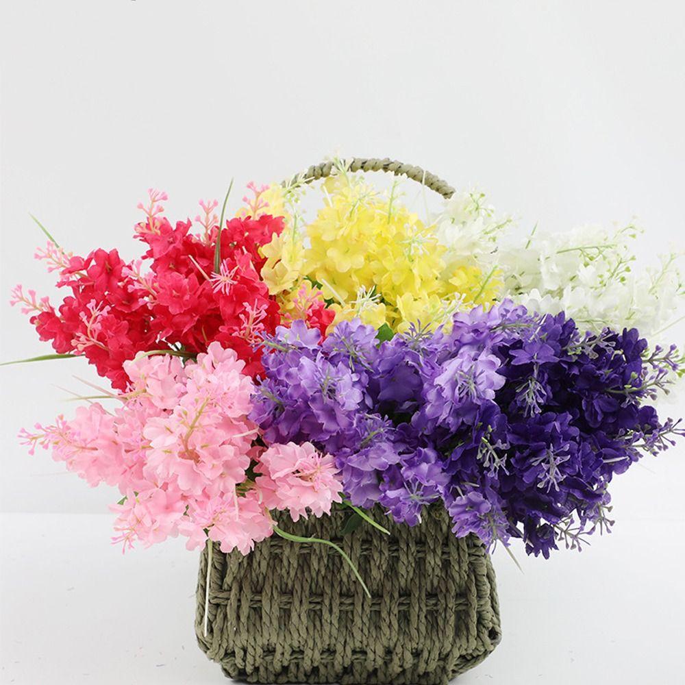 35cm Artificial Flower Wisteria Bouquet Fashion Flower Arrangement  Wedding Decoration