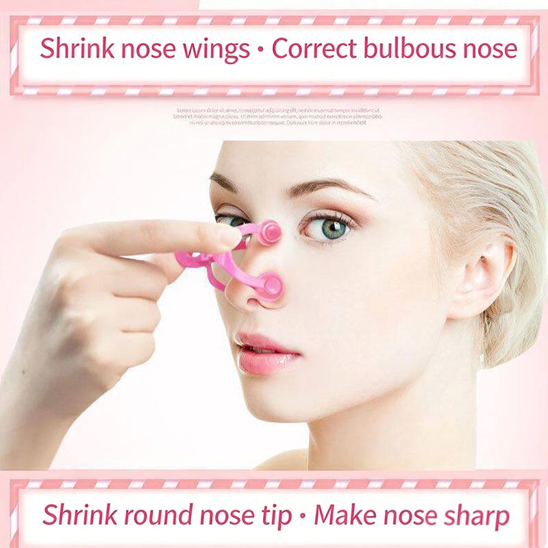 Nose Shaper Clip Nose Up Lifting Shaping Bridge Straightening Slimmer Device Silicone Nose Slimmer Beauty Tools