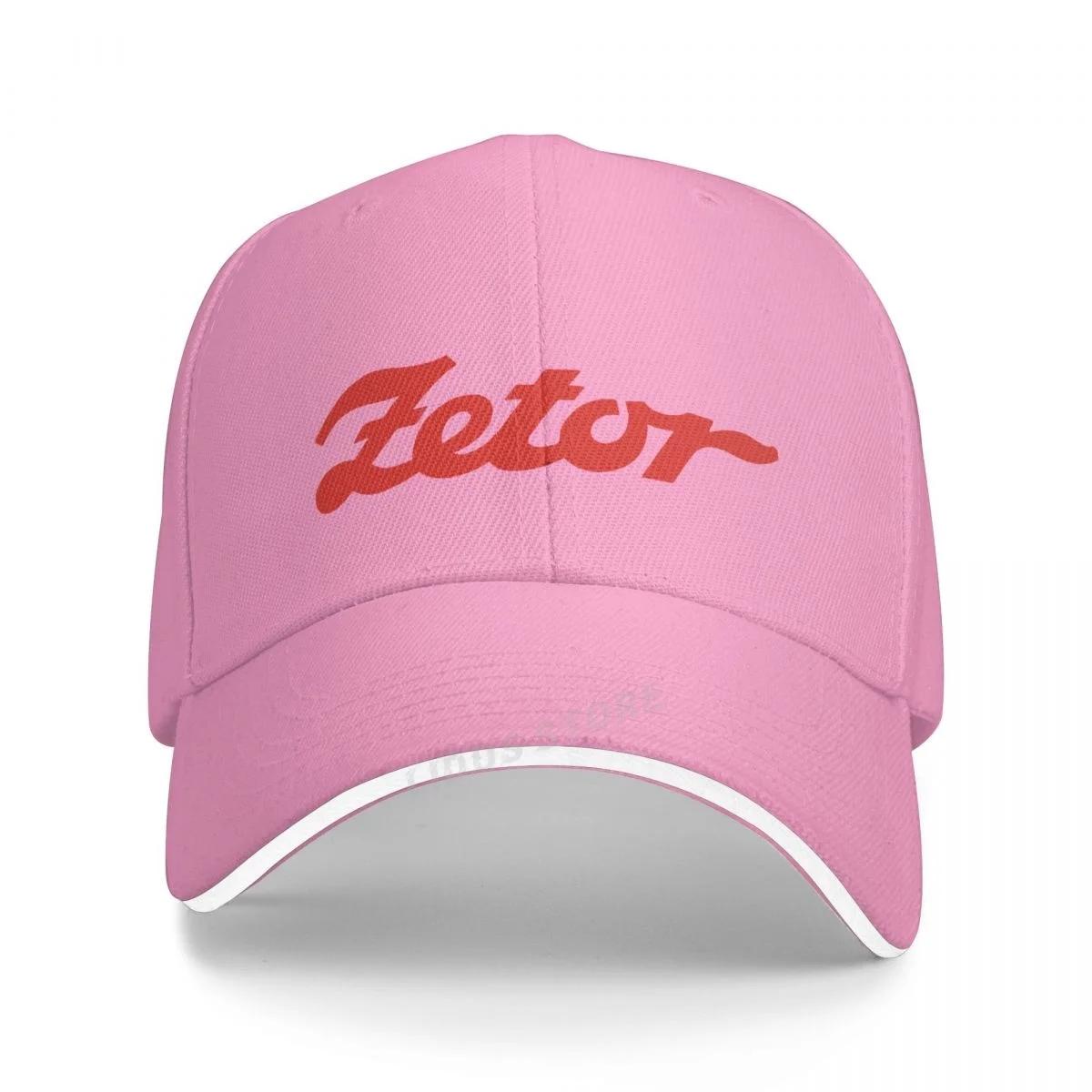 Бейсболки Zetor Fashion Cool Zetor Logo Hat Unisex Outdoors Men Hats Adjustable розовый