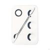 Professional Paint Palette Makeup Easy To Clean Stainless Steel Mixing