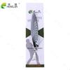 Łyżka Przynęty 8.8 CM-21G-#4 Wędkowanie Łyżka Metalowa Ostrze Przynęty Tonące Wibracje Sztuczne Wobbles Spinner dla Bass Pike Okoń
