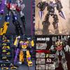 5 IN 1 New Transformation Toys Predaking Action Figure Devastator Robot Car Engineering Vehicle Excavator Model Kids Gift NO BOX