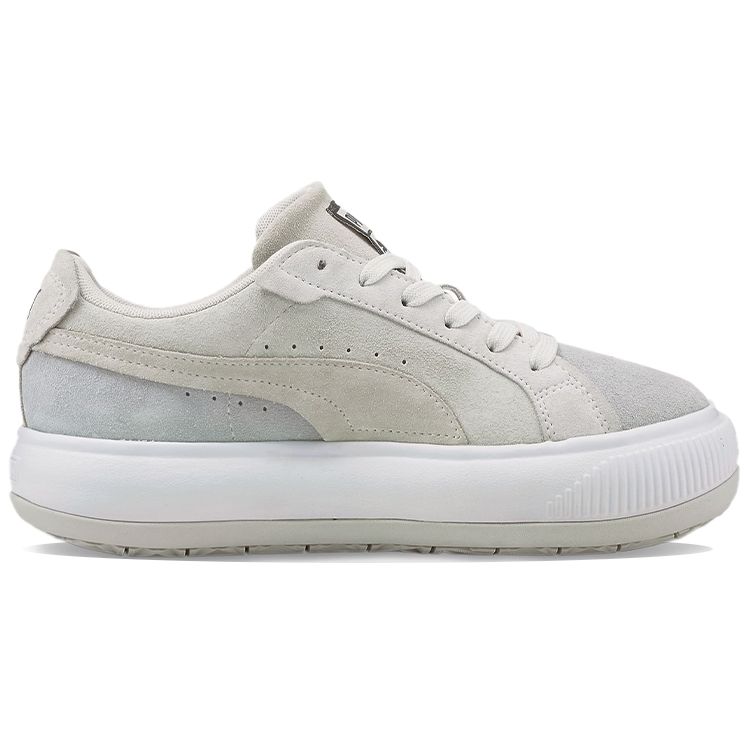 Puma Suede Mayu Raw Low-Top Sneakers Women Sneakers Gray 383114-03