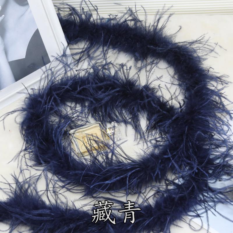 5 Layers Ostrich Top Encryption Thickened Feather Fleece Strip Catwalk Show Costume Decorative Ostrich Feather Strip
