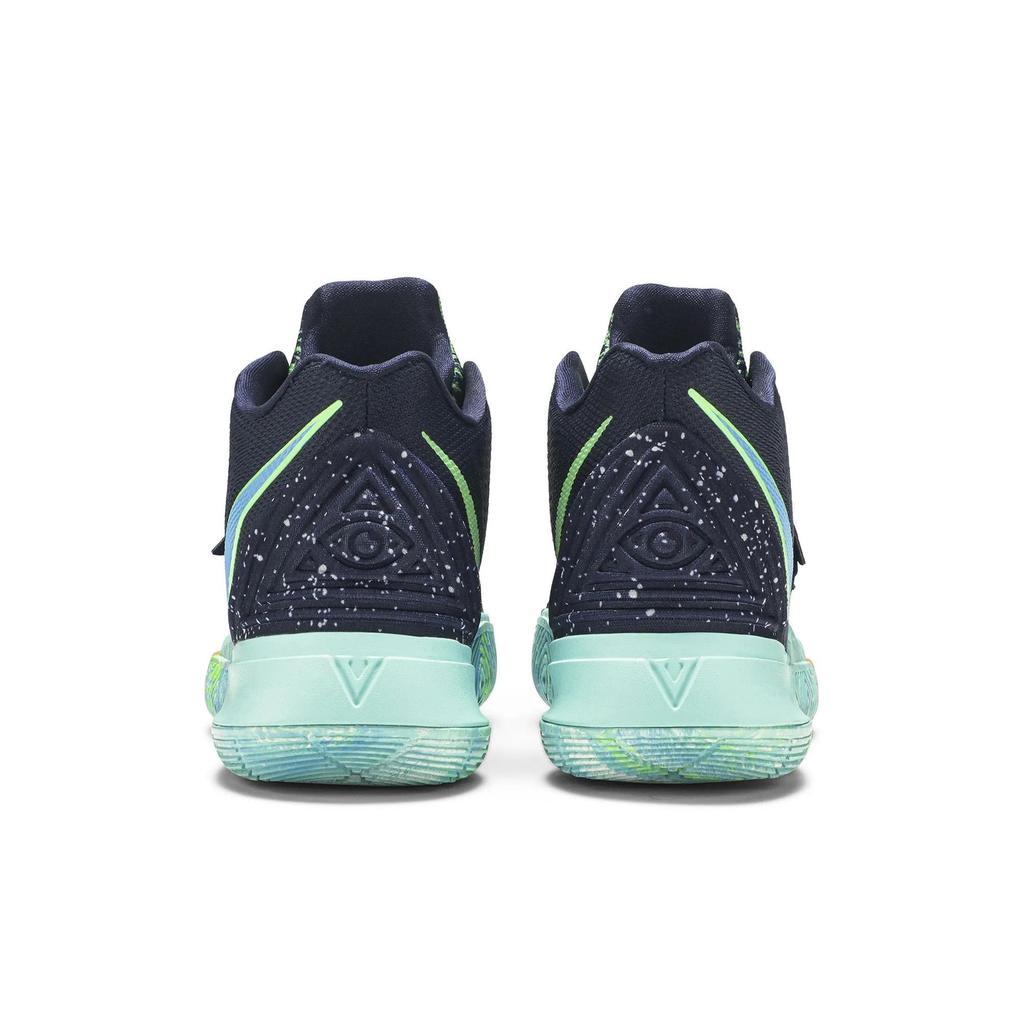 Nike Kyrie 5 'UFO' (Unisex) Obsidian / Light Current Green-Scream Green Basketball Shoes AO2918 400