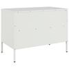 TV Cabinets 2 pcs White 68 x 39 x 50.5 cm Steel