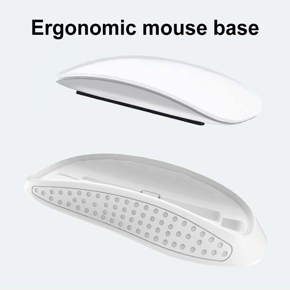 Für Apple Magic Mouse 2/3 Basis Erhöhter Komfort und Kontrolle Ergonomische Ladestation Wireless Booster Maus-Etui