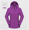 Unisex Waterproof Hooded Jacket for Outdoor Activities with Logo Printing