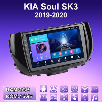 2 DIN Android Car Radio For KIA Soul SK3 2019-2020 Multimedia Player Head Unit Stereo GPS Navigation WIFI 1+16GB