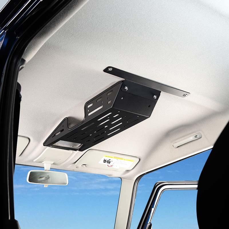 Top Roof Rack Luggage Storage Carrier Shelf For Suzuki Jimny 2019 Up 4-Door Version Interior Accessories ( Aluminium Alloy)