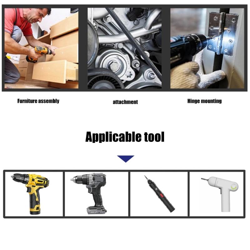 High Strength S2Steel Double Headed Crosses Screwdriver Bits for Versatile Use in Various Repair and Assembly Tasks