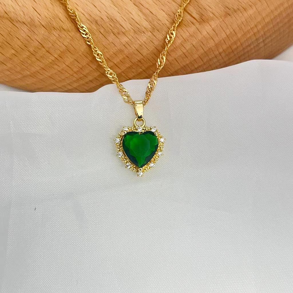 1pcs Fashion Female Simple Love Personality Collarbone Chain Accessories Small High Class Atmosphere Light Luxury Necklace Acces