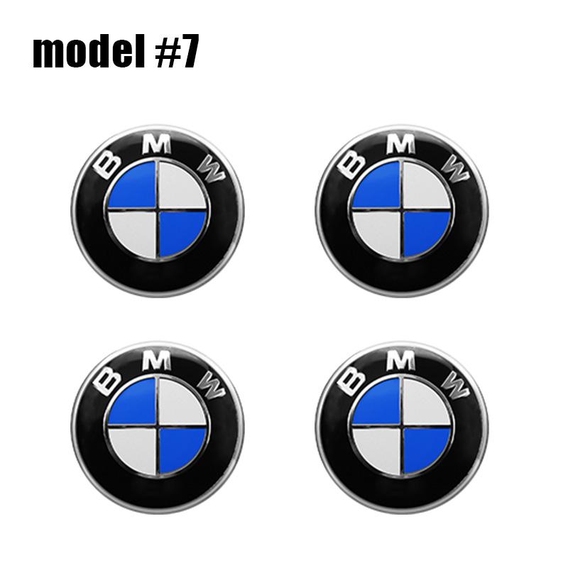 4 Stück 56/60/65MM Auto Radnabenkappe Center Aufkleber Emblem Für BMW G30 F02 E46 E60 E90 G20 G28 F30 F10 Auto Abzeichen Aufkleber Zubehör