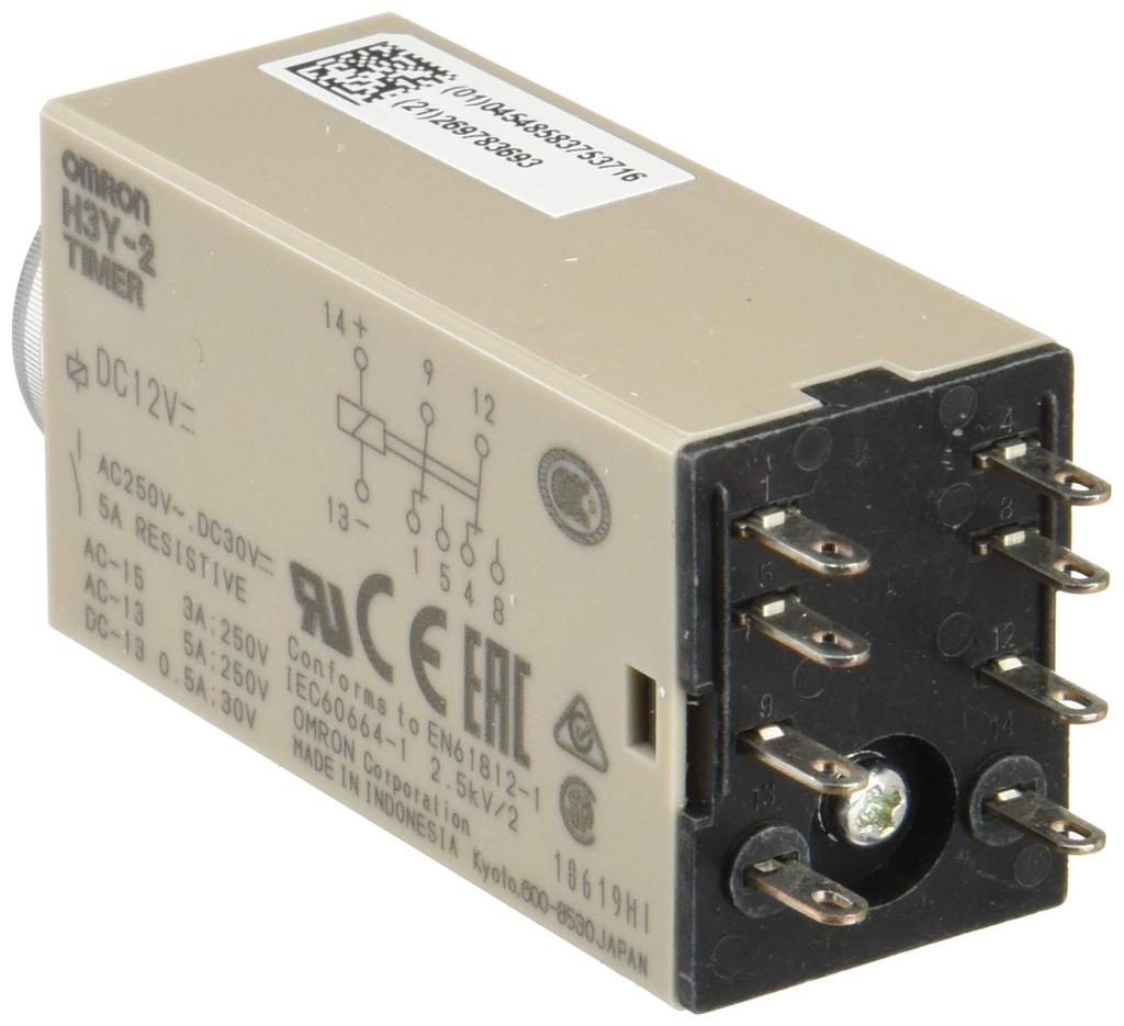 Omron H3Y-2 DC12 10S Solid-State Timer