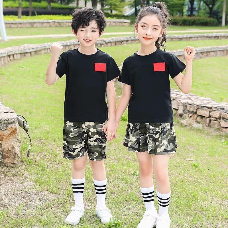 Children's Military Training Camouflage Suit