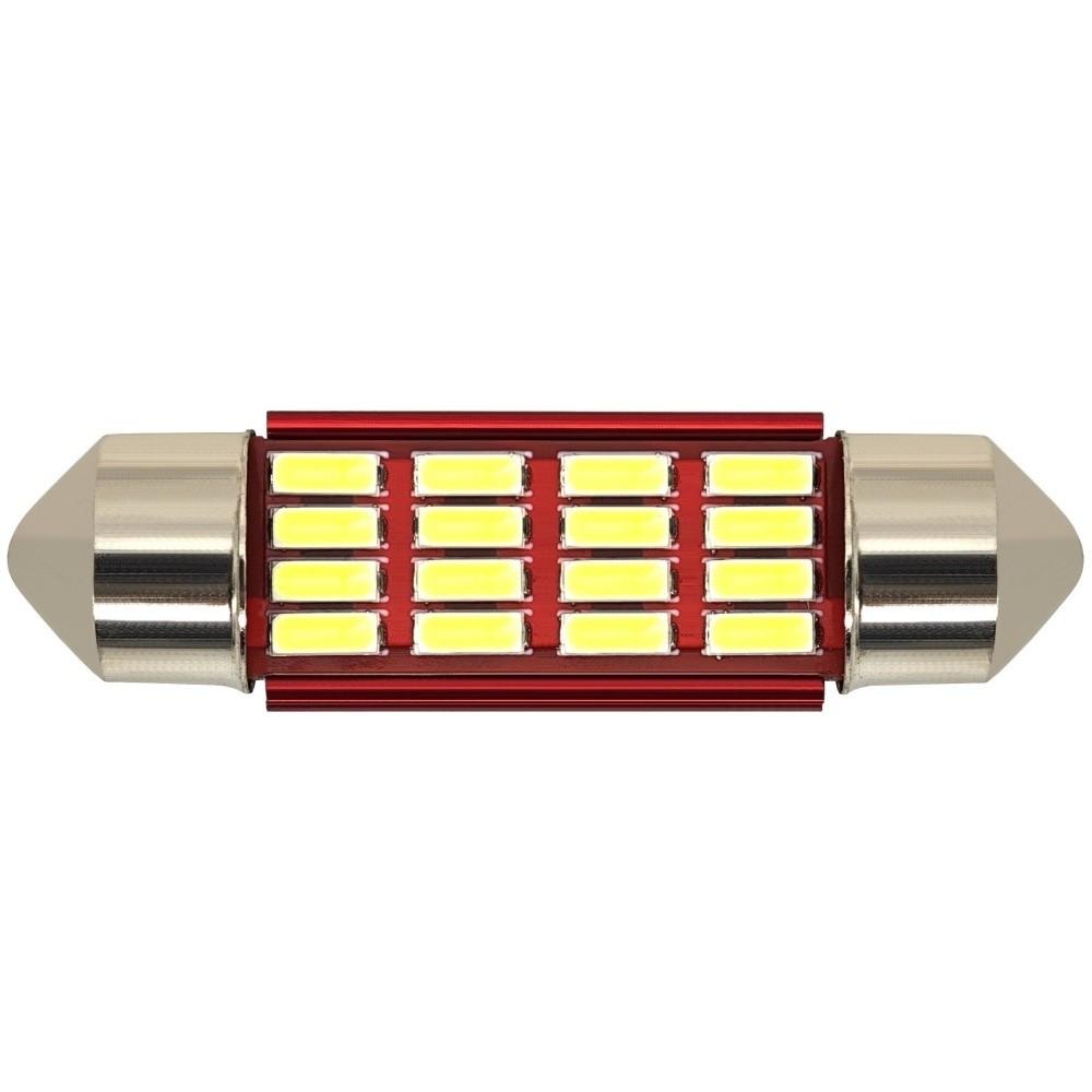 2 Pcs C5W, C10W LED Bulb 39mm SV8.5 12V CANBUS Strong Off-Road