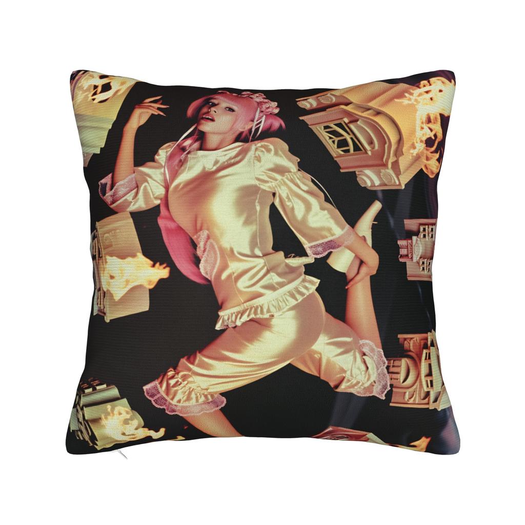 M-Melanie M-Martinez Hades Pillow Cover Design Cushion Cover Vintage Pillow Case For Sofa Home Decoration