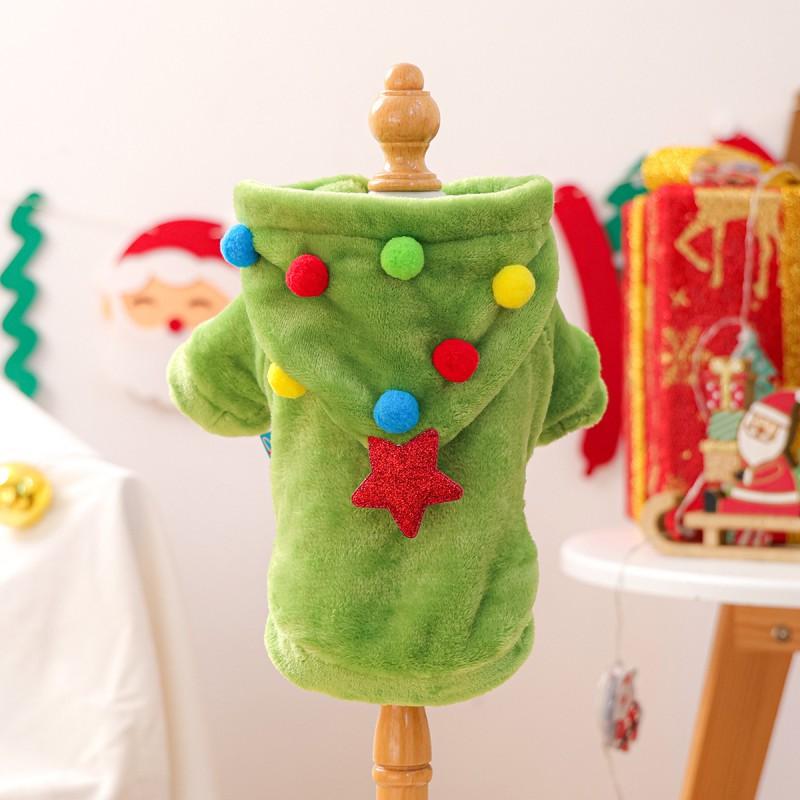 PETCIRCLE Christmas Pet Clothes Dog Cat Festive Apparel Holiday Outfit