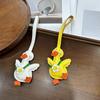 Handmade DIY Cute Duck Pendant Keychain Bag Gas Car Couple