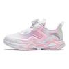Anta Kids Bow Speed 2.0 Comfortable Casual Sweet Non-Slip Wear-Resistant Low-Top Running Shoes Kids Running Shoes White Purple Pink 322349905-1