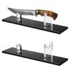 Acrylic Knife Display Stand for Single Knife Bracket Rack Kitchen Counter Home