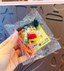 Crayon Shin-chan Plush Doll Keychain Charm - Cute Cartoon Pendant Gift