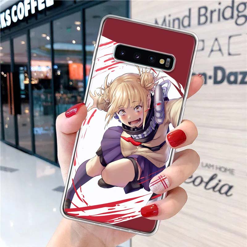 Anime Himiko Toga Waifu Lovely Phone Case For Samsung Galaxy S26 Ultra S23 S24 S25 Edge S20 FE S21 S22 Plus Soft Print Shell Cov