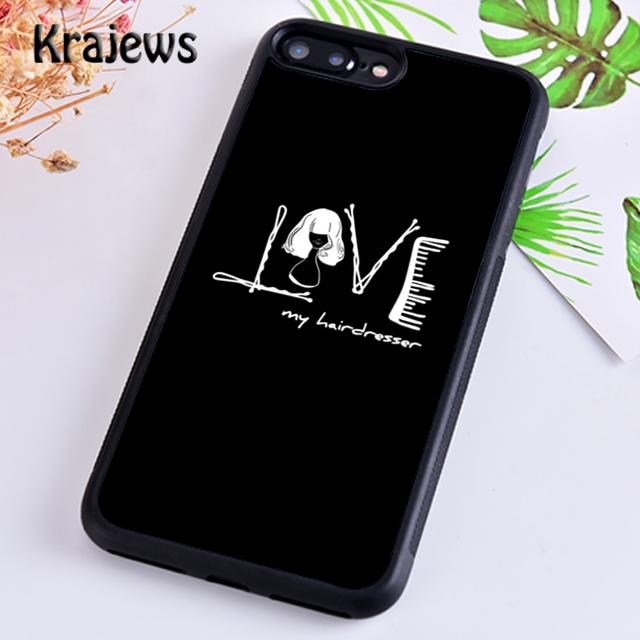 

Чехол для телефона Krajews, расческа для салона красоты, чехол для iPhone 14 5S 6S 7 8 plus X XR XS 11 12 13 pro max Samsung S21 S22 ultra Samsung S22ultra