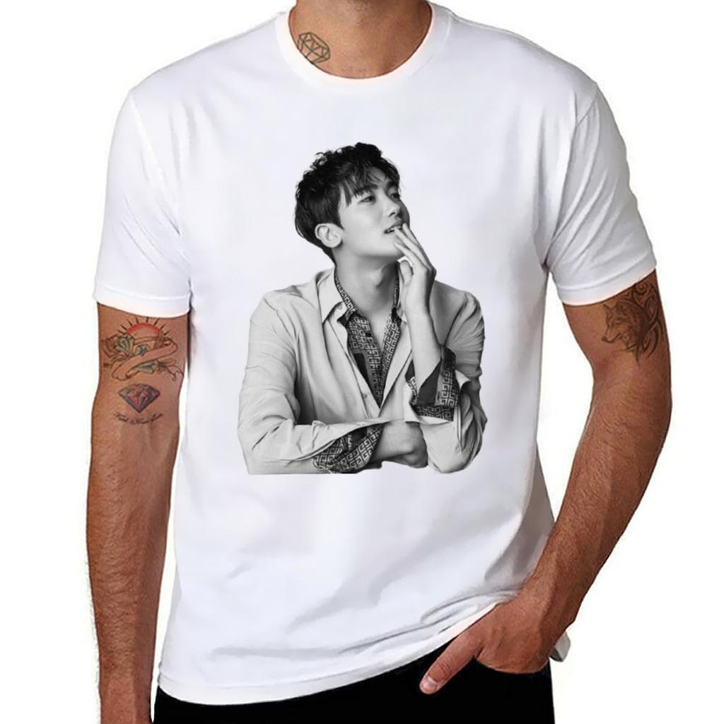 Park Hyung Sik V20 Tshirt Basic Daily Outfit Short Sleeve Tee