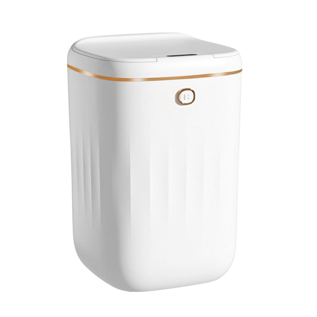 Automatic Trash Can 20L Touchless Sensor Easy Clean PP Waterproof Electric Garbage Bin for Kitchen Bathroom