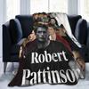 Dobry Czas Robert Pattinson Koc Polarowy Koc na Sofę Lekki do Domu Sypialni Podróży Narzuty Poszewka na Kołdrę Kołdra
