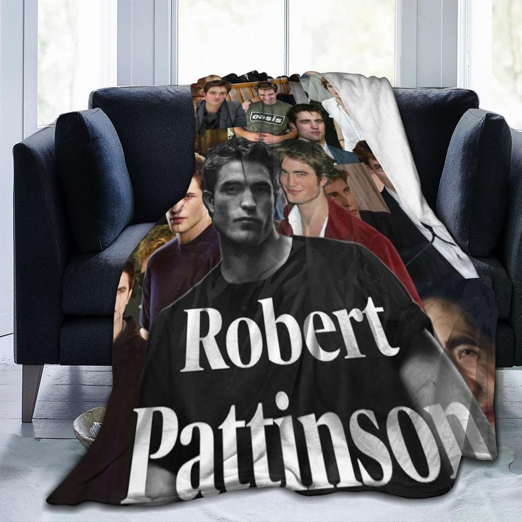 Dobry Czas Robert Pattinson Koc Polarowy Koc na Sofę Lekki do Domu Sypialni Podróży Narzuty Poszewka na Kołdrę Kołdra