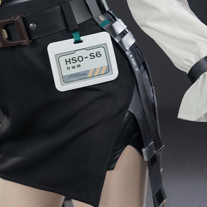 Zenless Zone Zero Tsukishiro Yanagi Cosplay Costume Electric Anomaly Agent Yanagi Uniform Women Halloween Party Suit