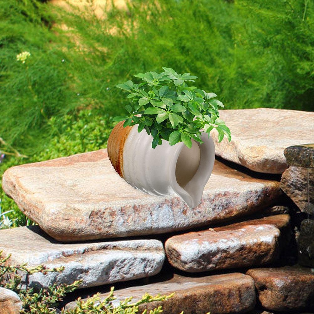 Ceramic Water Fountain Jar for Indoor Living Room Outdoor Garden Decorative Circulating Fountain Decor Water Feature Landscape