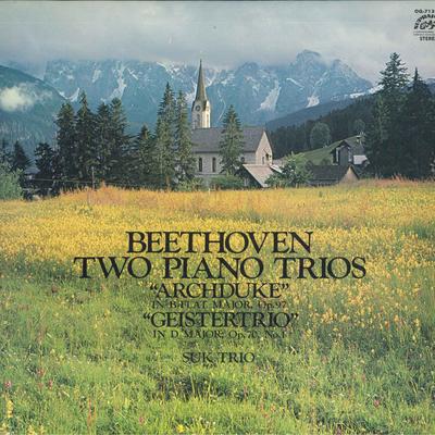 LP Record SUK TRIO  Beethoven Two Piano Trios Archduki OQ7139S SUPRAPHON 1977 Japan Obi Classical Used