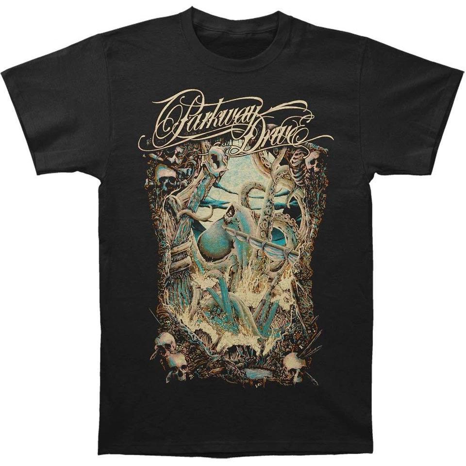 Authentic Parkway Drive Kraken Skulls T-Shirt S-2XL NEW L